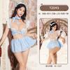 Conjunto de Lingerie Jiuli Qingchuan Ny Transparente Sexy Puro Desejo Roupa de Dormir Cos Sabor Sexy Roupa de Dormir