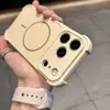 Para iPhone 18 Pro Max Capa de Celular Magnética com Janela Grande à Prova de Queda nos Quatro Cantos Cobertura Protetora Abrangente para Apple 17