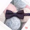 Nueva pajarita de lunares para hombre, moda, ángulo plano, casual de negocios, poliéster, fabricantes de pajaritas, venta al por mayor, pajarita de rayas para hombre