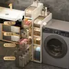 Estante de almacenamiento para baño gabinete para huecos de baño gabinete de almacenamiento para baño casillero de inodoro lateral de inodoro