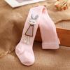 Otoño e invierno 2021 calcetines de baile de leggings de conejo mate para niña Bebé Medias para trasero grande Bebé INS
