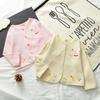 Comercio Exterior al por Mayor Ropa Infantil Primavera Nueva Estilo Japonés Conejito Lindo Chaqueta Waffle Abrigo Infantil 3220