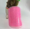 Rascador de Esquinas para Gatos Transfronterizo, Descompresión para Gatos de Mesa, Cepillo Masajeador para Rascar y Peinar para Eliminar el Pelo Suelto, Suministros para Mascotas
