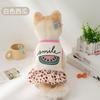 Popular Transfronteiriço Roupas de Gato de Estimação Roupas de Cachorro Verão Fino Saia Grande Gato Cachorro Teddy Spot Atacado Cachorro