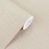 Papel pintado de tela autoadhesivo impermeable liso para dormitorio sala de estar PVC lino pegatinas de renovación de dormitorio al por mayor