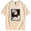 Seraph del Fin del Fin del Ángel Ardiente manga corta animación hombres y mujeres coreanos Verano camiseta corta una generación de pelo