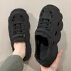 Zapatos con agujeros para hombre, verano, estilo nuevo, suela gruesa de EVA, para aumentar altura, deportes al aire libre, se pueden usar como sandalias, para hombre, venta al por mayor