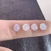 Anillo de Jade Birmano Grado A Cabujón de Cristal de Hielo de Alta Calidad Cara Piedra Suelta Transmisión en Vivo en el Extranjero Más Vendido Anillo de Jade Incrustado