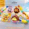 Jinnew Original Serie Divertida de Zootopia - Colgante Giratorio de Donut de PVC Figura de Merchandising de Película