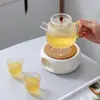 Estufa Calentadora de Té para Velas Directa de Fábrica Estufa Cerámica Doméstica de Conservación de Calor Calentador Vajilla para Calentar Té Estufa Calentadora de Té para Restaurante Hotel
