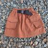 Juega junto con ropa para padres e hijos Red social callejera frita madre y ropa de mujer Suéter de béisbol americano + falda de herramientas con bolsa tridimensional