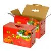 Caja de Fruta de Cinco Capas, Caja de Embalaje Especial para Naranjas Woju, Personalizable