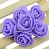 Cabeza de Flor de Rosa de Espuma Simulada de 3.5 cm Flor de Rosa Pe Materiales de Decoración de Boda Cabeza de Flor Artificial Venta al por Mayor