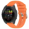 Para Reloj Jiaming Forerunner165 Correa de Silicona F165 Música Correa Monocromática Patrón Cruzado
