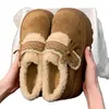 Botas de nieve retro para mujer con suela gruesa, que aumentan la altura, suela blanda, nuevo estilo invierno 2026, forradas de felpa, engrosadas, cálidas y con un diseño peludo estilo Birkenstock.