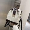 Bolsa feminina retrô estilo Hong Kong 2023 Celebridade da Internet damasco estilo universitário versátil portátil bolsa tiracolo mochila fashion