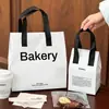 Saco de Alumínio para Isolamento de Bolo, Saco Descartável Espesso de Tecido Não Tecido para Assar, Sobremesas, Refrigeração, Embalagem e Uso Comercial para Levar