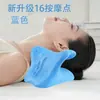 Relajación ProfundaAlmohada Mejorada para la Columna Cervical con Acupresión de Lujo para Corrección de Inclinación Hacia Adelante del Cuello y Tracción