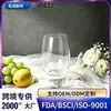Atacado Estilo Simples Plástico Transparente Copo de Vinho Copo de Água Resistente a Quedas Criativo Catering Copo de Cerveja de Acrílico Fabricantes