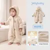 [Ropa Nueva para Bebé Invierno 2026 Calentito Mono de Bebé Felpa Meses Pequeños Traje para Salir Gatear