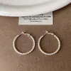 Colección de Pendientes Geométricos Exagerados de Metal Mate Europeos y Americanos Pendientes de Moda Elegantes de Alta Gama con Personalidad para Mujer Pendientes