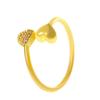 Anillo de Corazón de Venta Caliente Transfronterizo para Mujer Estilo Ins Diseño Retro Elegante Anillo de Dedo Índice en Forma de Corazón Anillo Personalizado Europeo y Americano