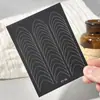 Adesivos para Manicure Francesa Vazados Designs Pintados por Spray Estrela de Cinco Pontas Cruz Laço Decorações para Unhas Venda por Atacado