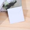 Em Estoque Envelopes Quadrados de Papel Kraft Branco Dupla Face Envelopes de Cor Lisa Estilo Europeu Transfronteiriços com Adição de Logotipo Personalizado