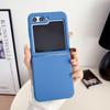 Adequado para Capa de Celular Samsung Zflip8, Capa de Celular Totalmente Envolvente, Capa Protetora de Silicone Líquido Zflip6 7, Flip5 Simples