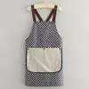 Delantal Impermeable a Prueba de Aceite para Cocina para Hombres y Mujeres Manga Larga para Cocina Casera Ropa de Trabajo Resistente a Manchas Puede Limpiar Manos Cubreol de Higiene