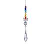 Colgante de bola de linterna de amor colgante de cristal de mariposa pequeña colgante de cuentas coloridas adornos colgantes decoraciones de cristal DIY cortina de cuentas