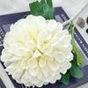 Arranjo de Flores para Casamento Dália Única Flor Artificial Casamento Hotel Arco de Boas-Vindas Arranjo de Flores Ornamentos Decorativos Flor Falsa Atacado