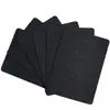 Venta al por mayor de fábrica posavasos de fieltro alfombrilla para taza de té alfombrilla absorbente de aislamiento de fieltro alfombrilla de mesa de fieltro bolsa para cubiertos alfombrilla antideslizante fieltro