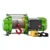 Talha de concha de alumínio multifuncional 220V380V guindaste doméstico decoração de alimentação de grãos pequeno guindaste guincho elétrico