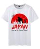 Camiseta con estampado de monstruo japonés diseño de verano creativa para hombre y mujer de manga corta ropa top verano Cuello redondo