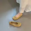 Zapatos Retro de Nicho con Tacón Plano, Punta Dividida y Diseño de Pezuña de Cerdo para Mujer, Nuevos para Primavera Otoño 2026, Zapatos de Vestir sin Cordones, Bailarinas