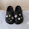 Zapatos Zuecos Suaves Y2K para Mujer, Chica Dulce Fresca Atrevida, Calzado Cerrado Único para Estudiantes al Aire Libre, Sandalias Ins Cómodas de Gama Alta para Verano