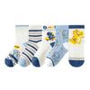 Calcetines de verano para niño estudiante a media pantorrilla, con diseño de dinosaurio de dibujos animados, de malla, algodón de Xinjiang, transpirables, para niños, al por mayor, en stock