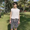 Traje de Baño para Pareja Vacaciones de Luna de Miel Estilo Falda Dividida Hotel Pequeño Xiangfeng Vacaciones en Aguas Termales Traje de Baño para Mujer Pantalones de Playa para Hombre Venta al por Mayor