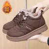 Novos Sapatos de Inverno Femininos, Botas Femininas, Botas Femininas de Algodão, Botas de Neve, Sapatos Casuais Quentes de Veludo Transfronteiriços para Pessoas de Meia-Idade e Idosos