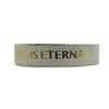 Cinta de regalo para ramo de flores de pastel con letras inglesas doradas de 2.5 cm cinta de embalaje hilo de cinta lote