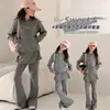 Conjunto de Otoño para Niña: Conjunto de Sudadera con Capucha y Pantalones Acampanados para Niños Mayores, Nuevo Estilo Otoño 2026, Conjunto de Dos Piezas con Camiseta Básica y Pantalones