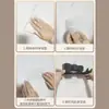 Soporte para Secador de Pelo Sin Taladro Soporte de Pared para Baño Estante de Colocación para Almacenamiento de Secador de Pelo de Baño Sin Clavos