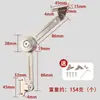 Varilla de Soporte Elevable para Puerta de Gabinete, Varilla Plegable hacia Abajo para Puerta de Gabinete, Varilla para Tatami, Amortiguador de Presión de Gas, Varilla de Soporte Hidráulico, Pistón de Gas