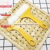 Nº Especial. 1 Pincel de Placa de Pincel Não. Fiapos Resistente a Alta Temperatura Doméstico Grau Alimentício Cozimento Churrasco Escova Escova de Cozinha Panqueca Escova Molho