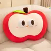 Ojos Grandes Linda Almohada de Fruta Manzana Cereza Carambola Muñeco de Peluche Cojín de Sofá Cama Infantil Abrazable Calmante