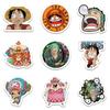 100 pegatinas clásicas de dibujos animados de One Piece, versión Q, impermeables, para maletas, cuadernos y fundas de teléfono, venta al por mayor
