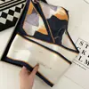 Novo Estilo Lenço Longo de Seda para Amarrar Alças de Bolsa, Fita, Fita Decorativa, Acessório Multifuncional para Camisas, Lenço Estreito de Pescoço, Cinto