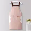 Delantales Personalizados para One Piece, Cocina del Hogar, de Aspecto Elegante, Overoles Impermeables y a Prueba de Aceite, Ropa de Trabajo, Delantales Resistentes a las Manchas para las Tareas del Hogar