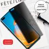Para Huawei Mate70pro película anti-espião glory 60UV cola total magic6/mate60pro película anti-espião